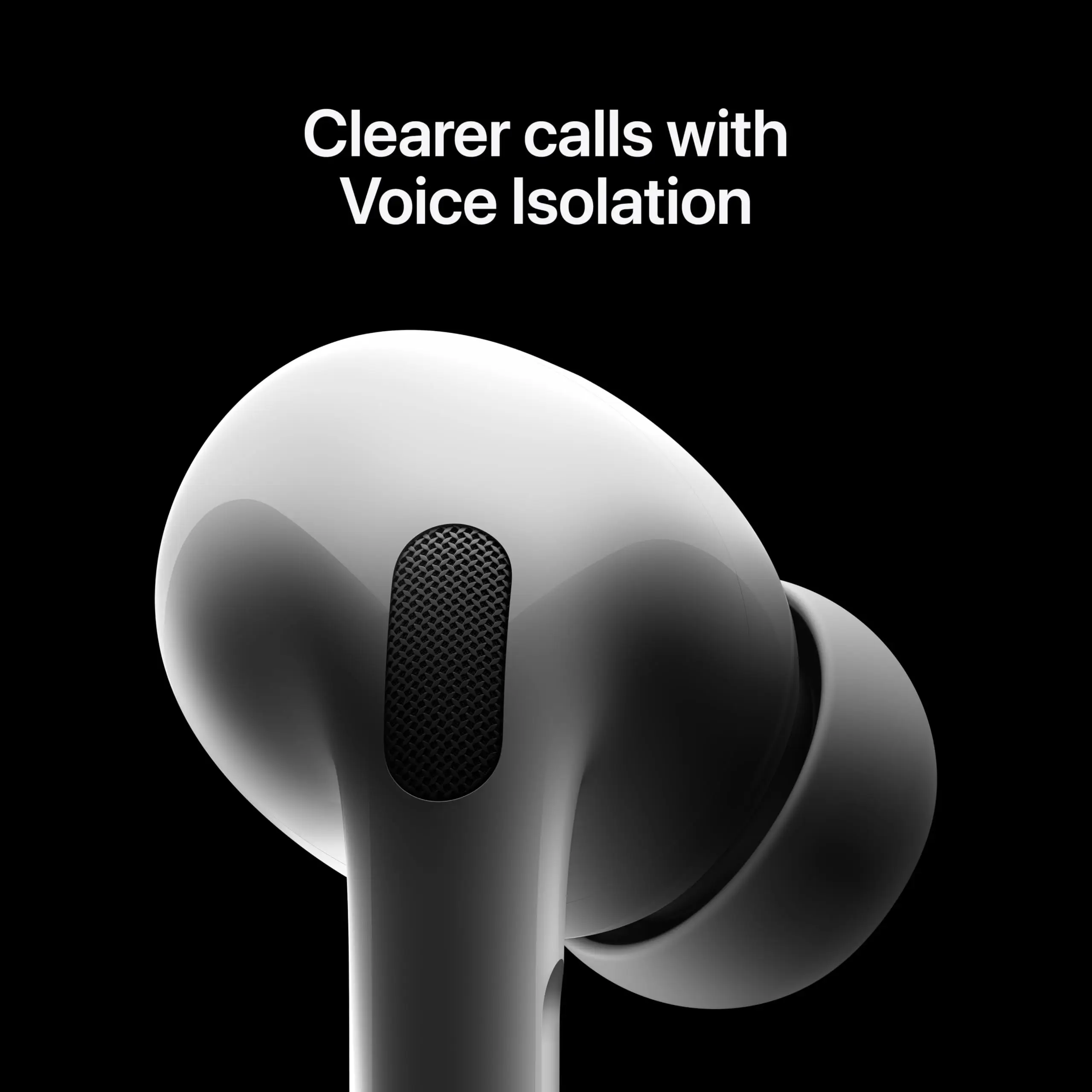 Фото Беспроводные Bluetooth-наушники Apple AirPods Pro 2, активное шумоподавление, прозрачность, пространственное аудио, USB-C, чехол для зарядки MagSafe №4
