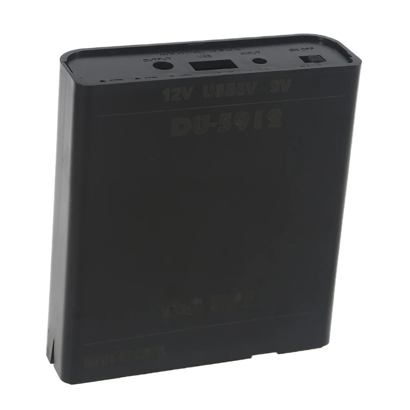 DIY 9V 12V Uninterrupted Backup Power Supply Box for Wireless Router Home Camera