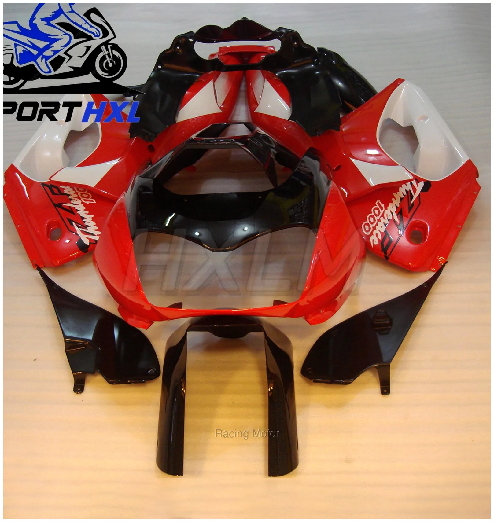 Фото Комплекты обтекателей YZF 1000R 1996 - 2003, красно-белые обвесы для YAMAHA YZF1000R 96 97, обтекатель Thunderace 98 99 |   Магазин гоночных мотоциклов №2