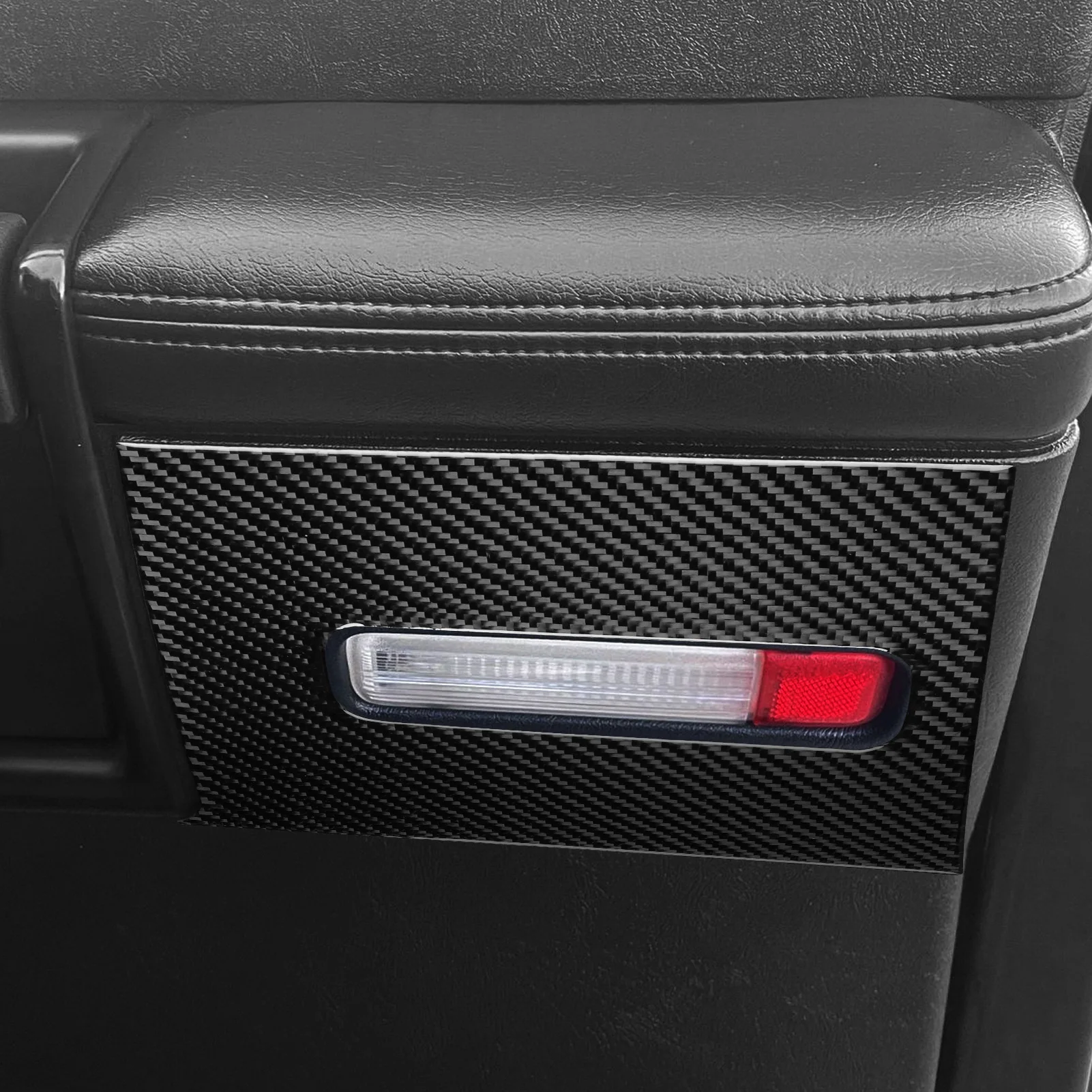 Декоративные наклейки из настоящего карбона для Hummer H2 2003-2007, 2012-2018: наклейки на передние и задние двери, панель подсветки дверей, аксессуары для автомобиля. (art.: 3920da3654ade) - 3920da3654ade