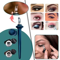 eyeliner guide tools easy no skip eyeliner gel reusable silicone eyeliner brush eyeliner for shaky hands beginer makeup tool pen