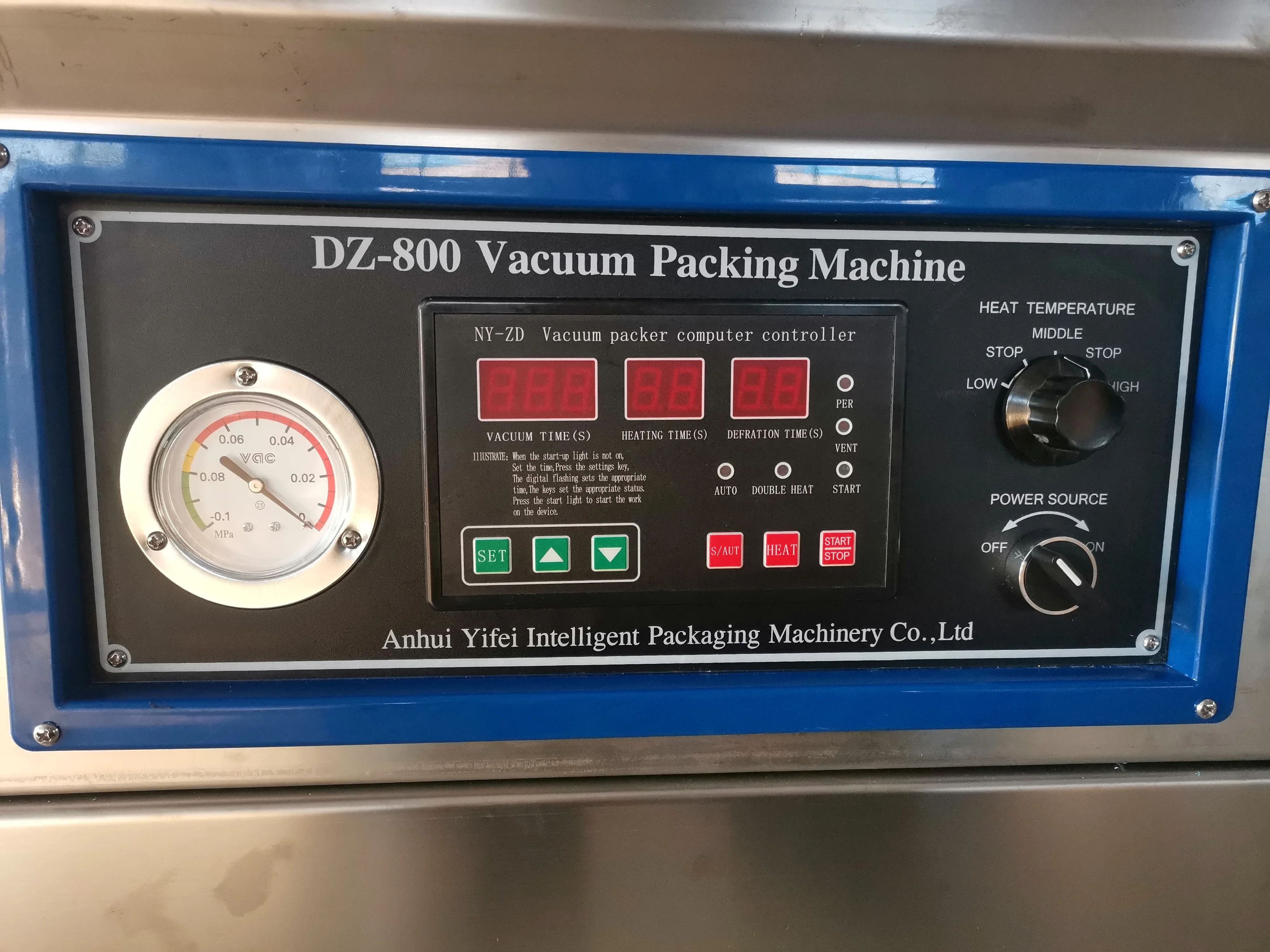 DZ-600 промышленный вакуумный герметик вакуумная упаковочная машина для риса