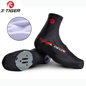 X-TIGER Cycling Boot Covers Winter Warm Thermal Sports Windproof Overshoes MTB Bicycle Riding Road R