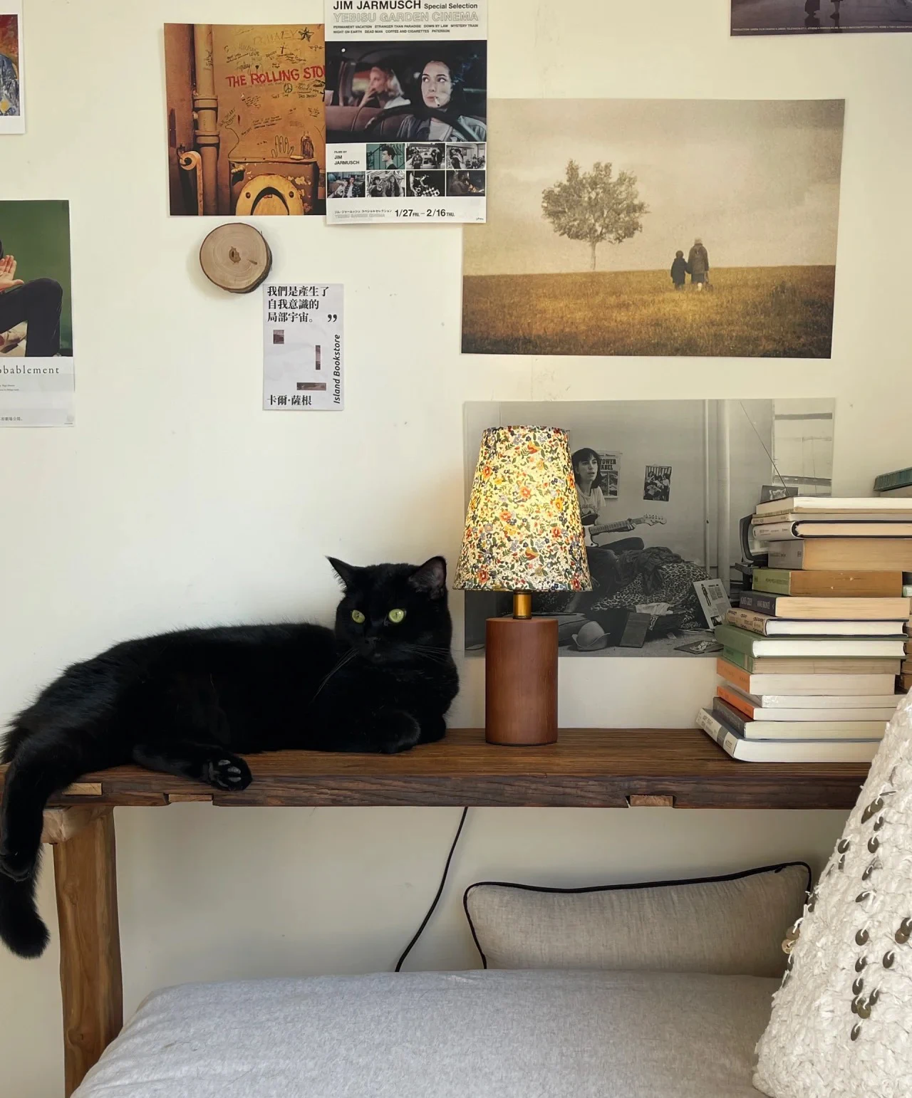 Настольная лампа NoEnName_Null цветочная