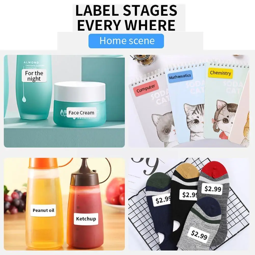 

For P11 Label Printer Handheld Portable Bluetooth Mini Sticker Price Thermal Small Home Barcode V9q9