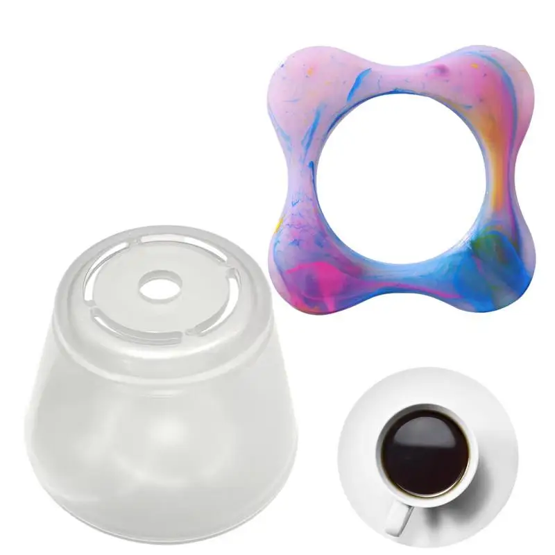 

Portable Coffee Filter Reusable Single Cup Coffee Maker Tea Holder Frosted Pour-Over Brewing Filter Cone Home Travel Camping