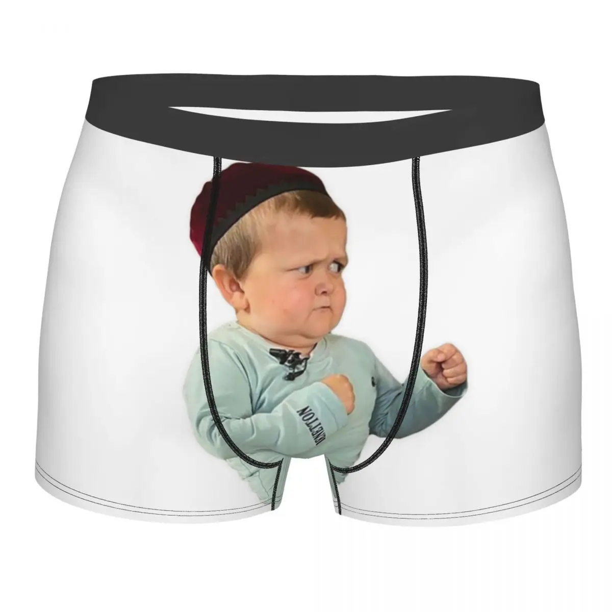 

Мужские дышащие трусы-боксеры Hasbi с 3D принтом