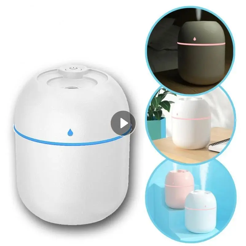 

Portable Water Drop Humidifier USB Desktop Indoor Air Atomization Humidifier Household Mute Large Spray Humidifier Bedroom Decor