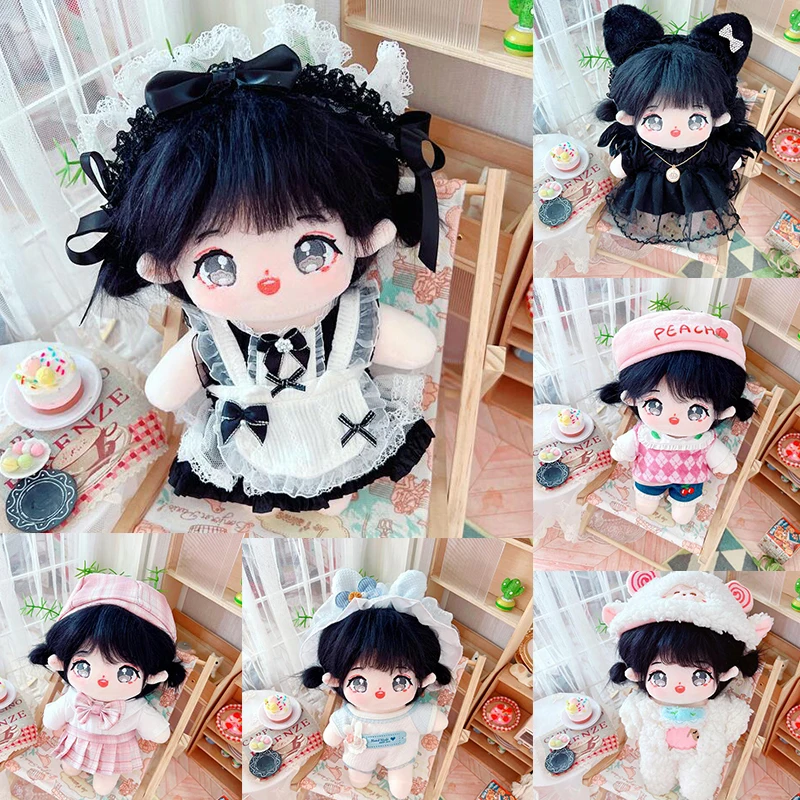 

Кукольная одежда для куклы 20 см, наряд куклы-идола, юбка горничной, свадебное платье, толстовка для корейских кукол Kpop Super Star, игрушки, подарок для детей Birt