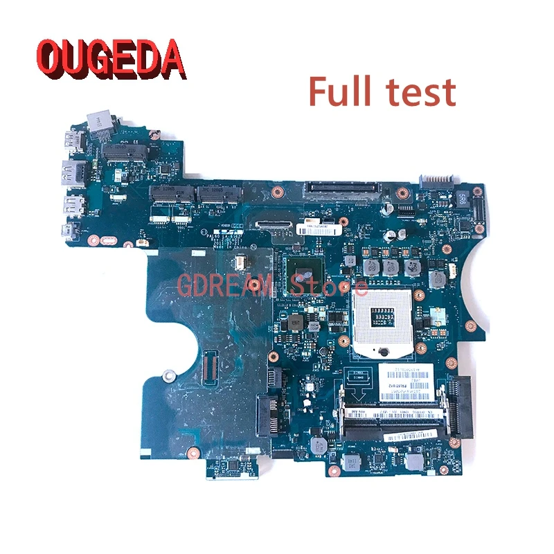 OUGEDA CN-0FFR5G 0FFR5G FFR5G PAL60 LA-6562P for DELL Latitude E6520 Laptop Motherboard HM65 DDR3 main board full tested