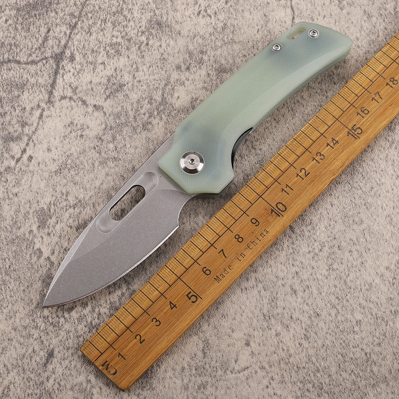 Каменная Ручка G10 карманный стальной шарикоподшипник D2 для выживания кемпинга