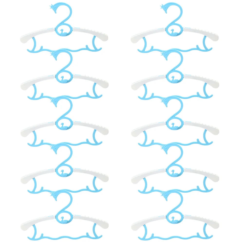 

10pcs Adjustable Baby Clothes Hanger Retractable Clothes Hangers Wardrobe Hanger