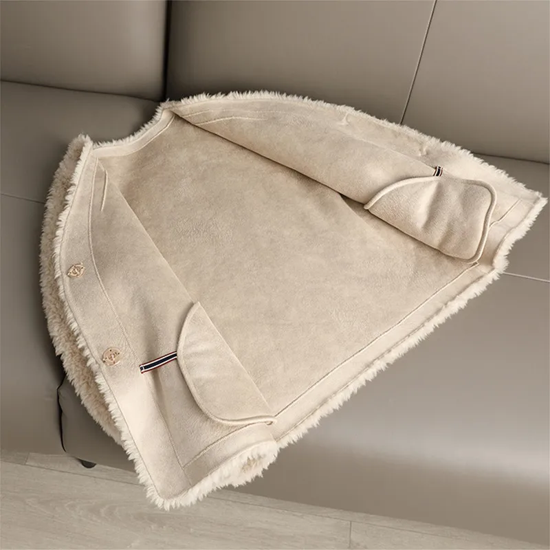 Пуховик из настоящей шерсти с мехом из норки для женщин PUDI, зимняя парка с овечьей стрижкой, верхняя одежда CT1115.