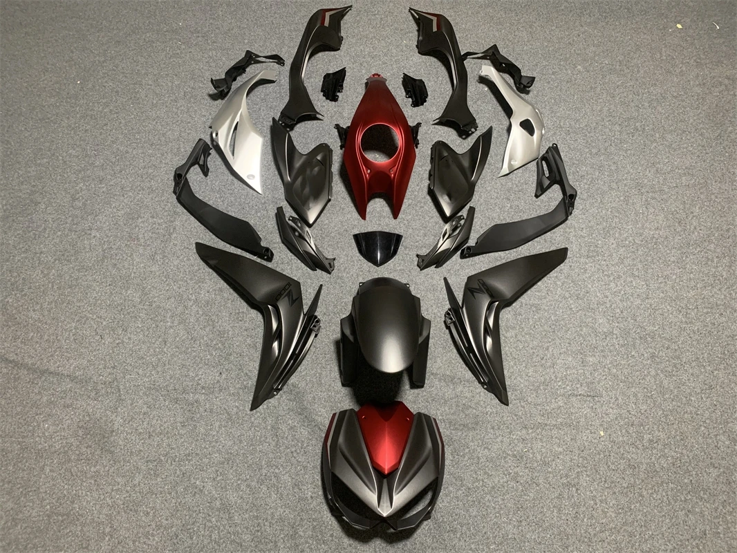 

Новый комплект обтекателей из АБС-пластика подходит для Kawasaki Ninja Z1000 2014 2015 2016 2017 2018 2019 14 15 16 17 18 19 Комплект кузова серый красный