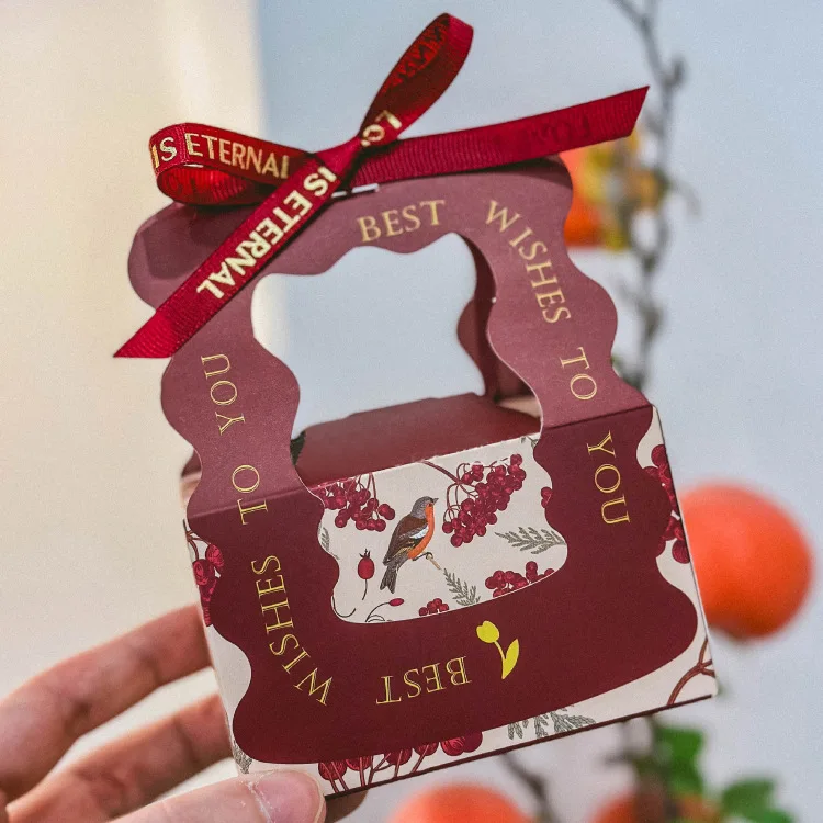 

Paper Love Hand Bag Candy Box for Sweets Wedding Candy Box for Guests Wedding Decoration Storage Box