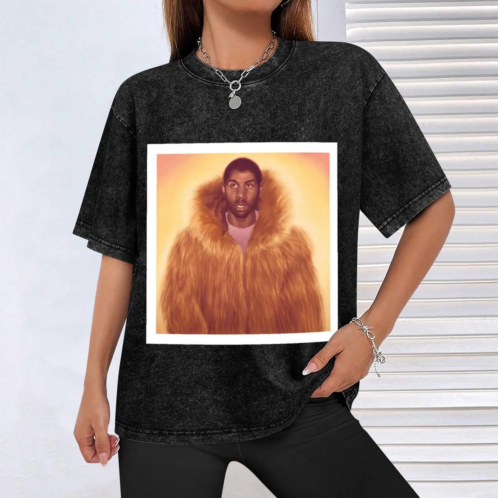 Футболка Magic Johnson хлопок мужская большая