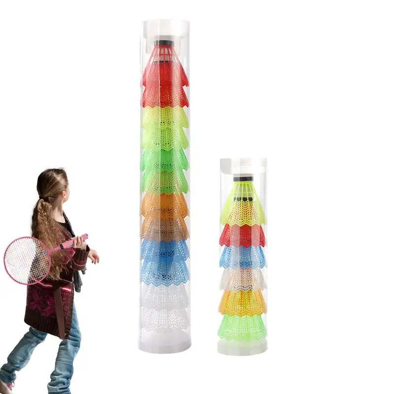 

Набор воланов для игр на открытом воздухе, тренировочные мячи для бадминтона, Набор воланов для молодежи, для занятий спортом в помещении и на улице