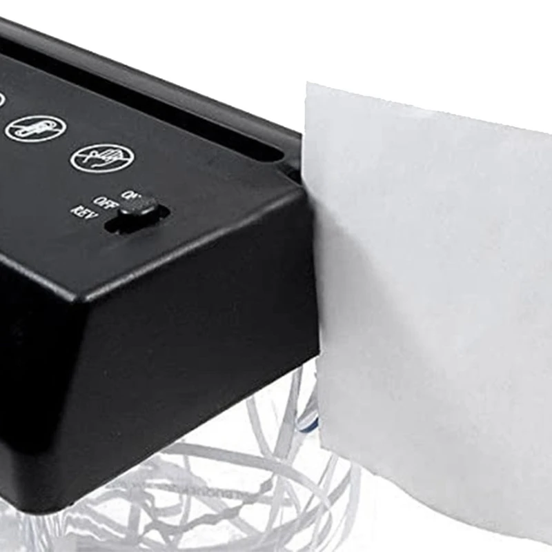 1 Piece Electric Paper Shredder USB Battery Operated Portable For Home Office