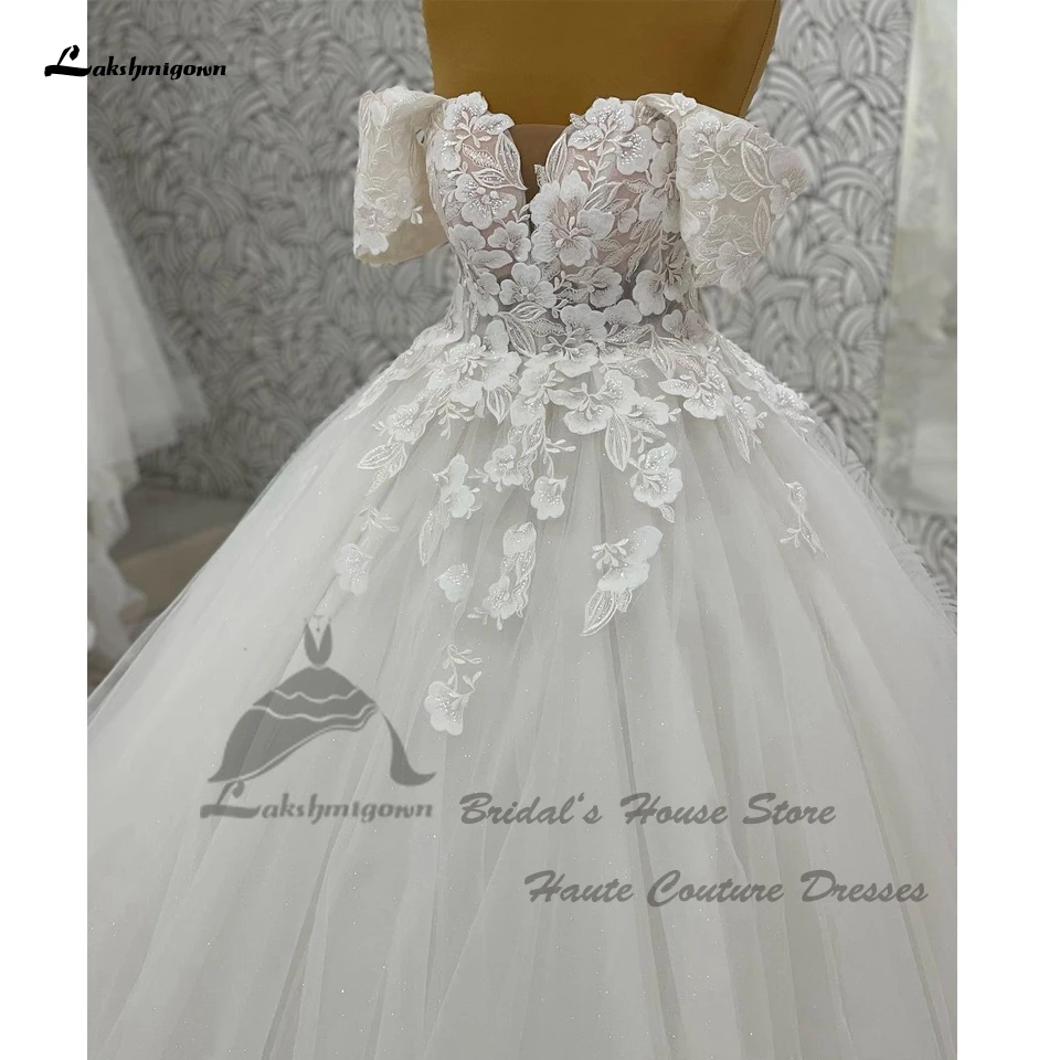 Lakshmigown женское пляжное свадебное платье принцессы с открытыми плечами 2024 Vestidos