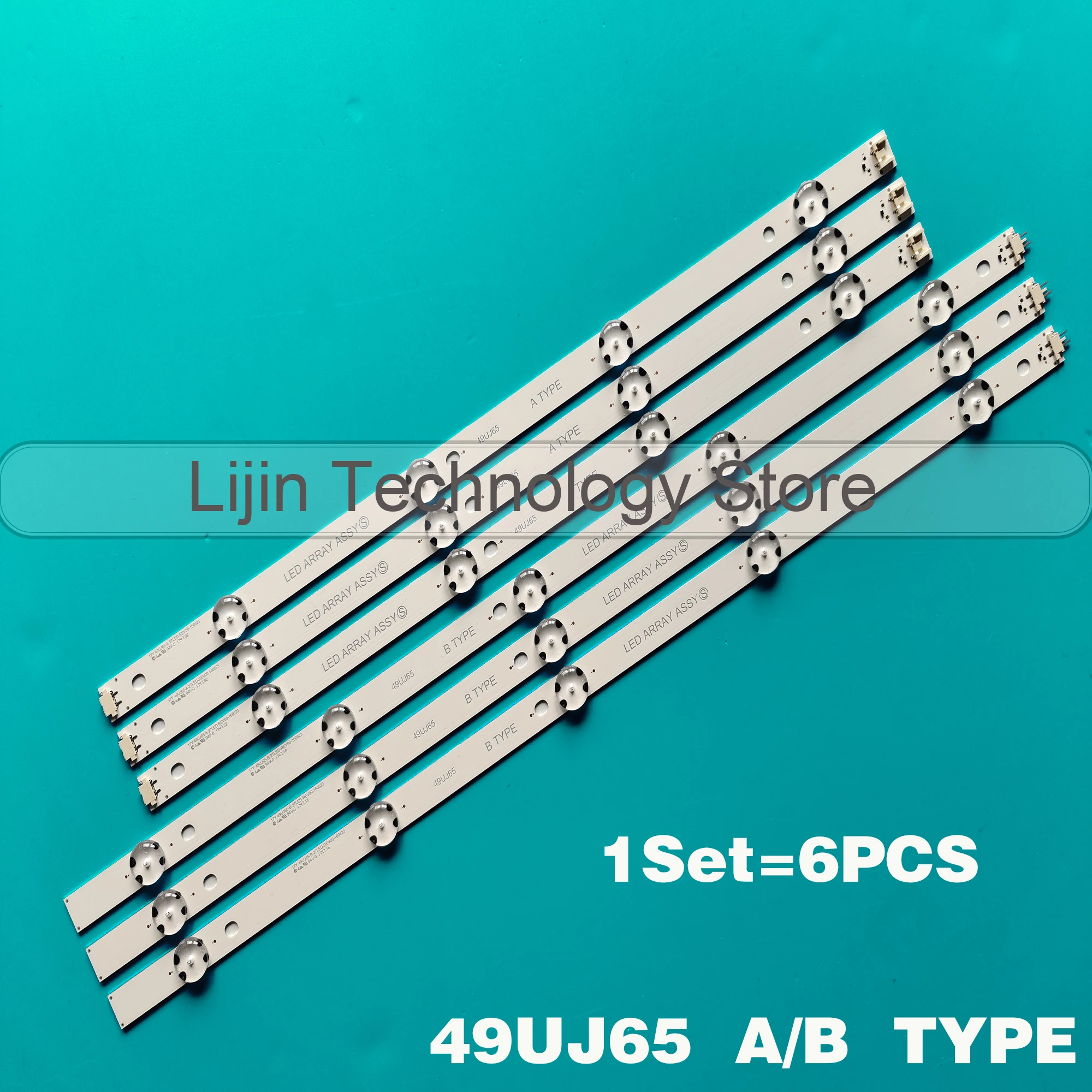 

Светодиодная лента для LG 49UJ670V 6 шт.