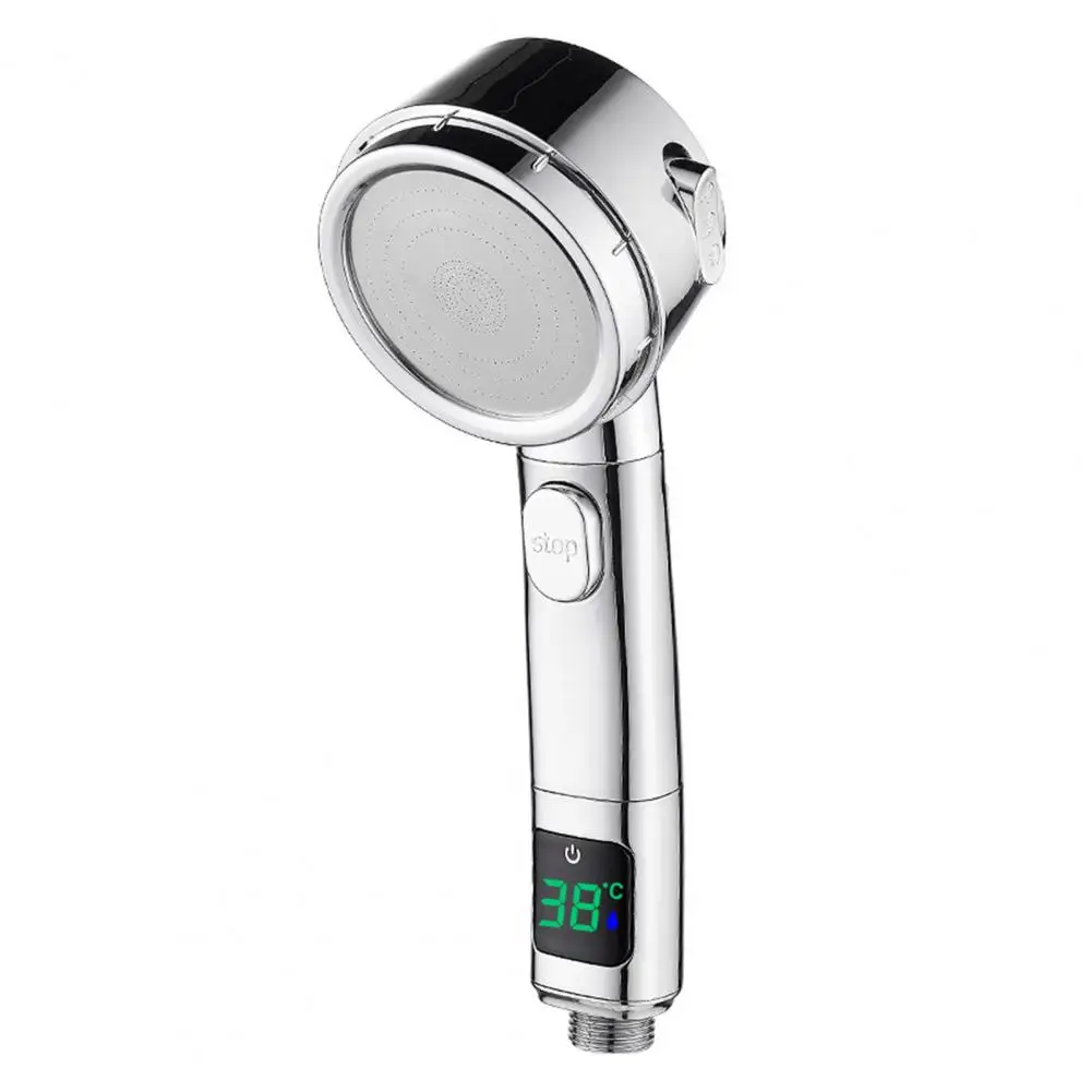 

1 Set Useful Universal Shower Spray Head High Pressure Water Saving Handheld Shower Spray Nozzle Powerful Water Flow