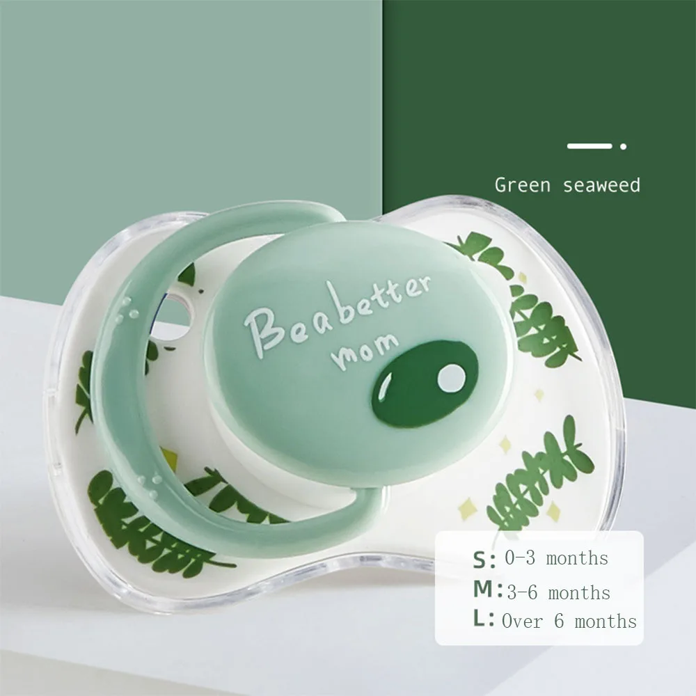 Calming Pacifier Equipped With Food Grade Silica Gel Material With Dual Side Ventilation Design And High Temperature Resistance