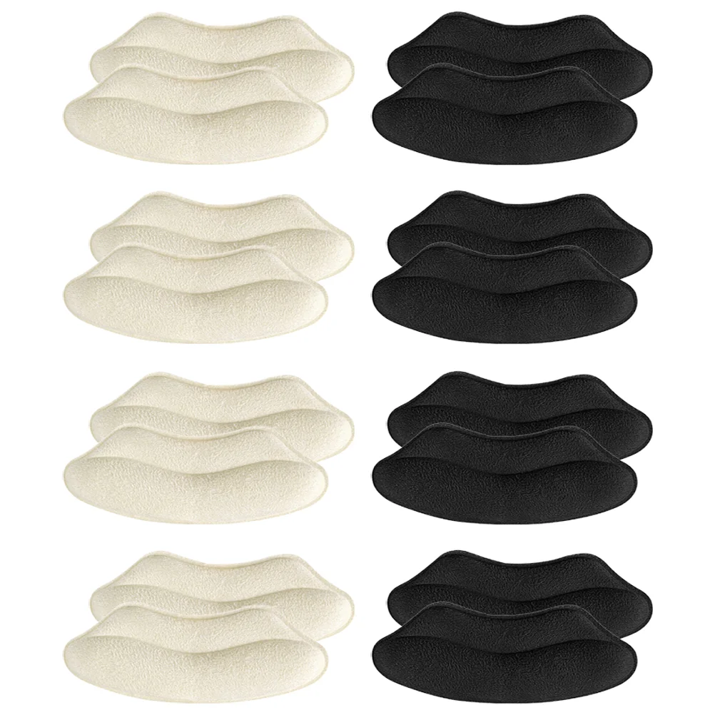 

8 Pairs Sponge Heel Bag Cushion Pad Protectors Soft Inserts For Women Pads Replaceable Cushions Shoes Women's Foot Accessories