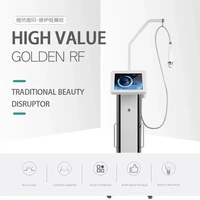 gold rf face llifting machine skin rejuvenation radio frequency instrument microneedle micro needle stretch marks acne scars