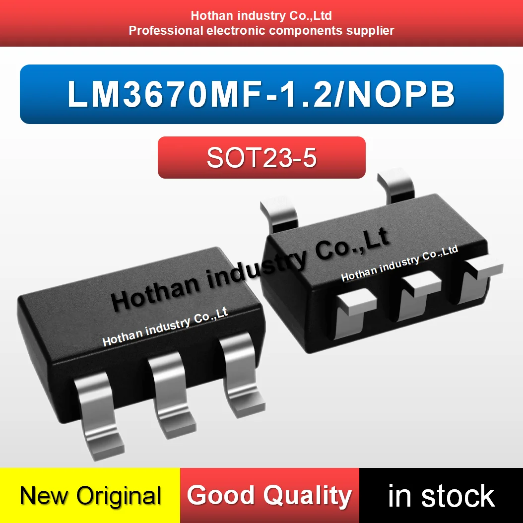 

【10pcs】 100% Original LM3670MF-1.2 LM3670MF-1.2/NOPB SOT-23-5 Power Management IC High Quality New