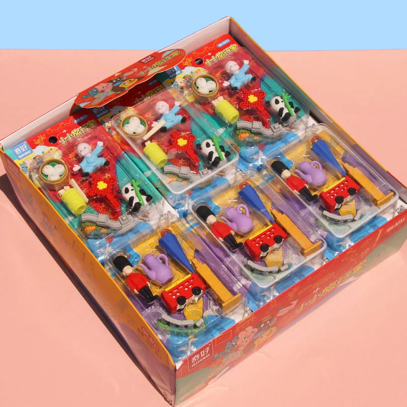 1 карта маленький ластик путешественника Набор для трехмерной разборки