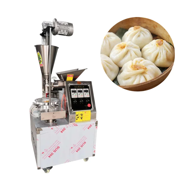 

2022 Hot selling Commercial steamed stuffed bun machine momo making machine