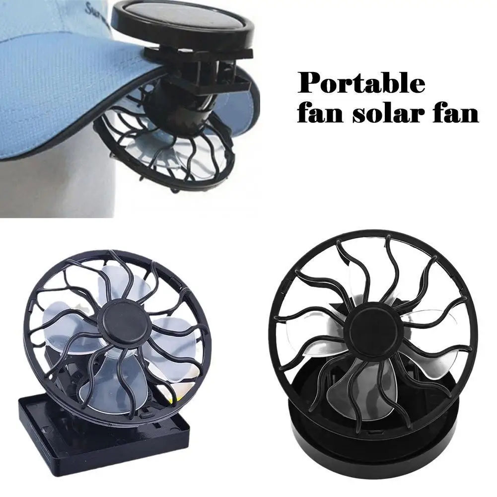 

Handheld Mini Fan Solar Powered Fans With Clip For Mountain Climbing Camps,Wilderness Survival,Summer Must-have Fan