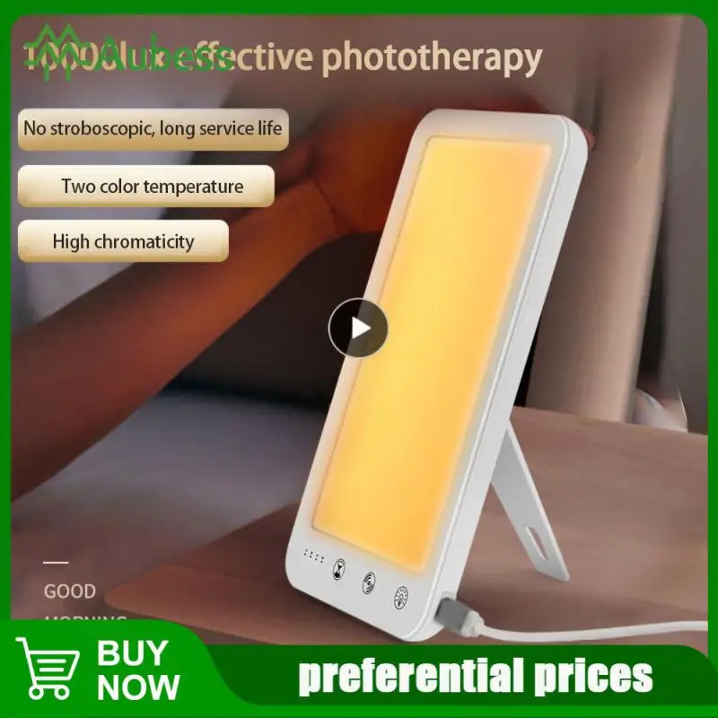 

2/3/5PCS 3000k-6500k Smart Emotional Physiotherapy Lamp Luminous Timing Creative Desk Lamp Adjustable Non-flicker Led Lamp Beads