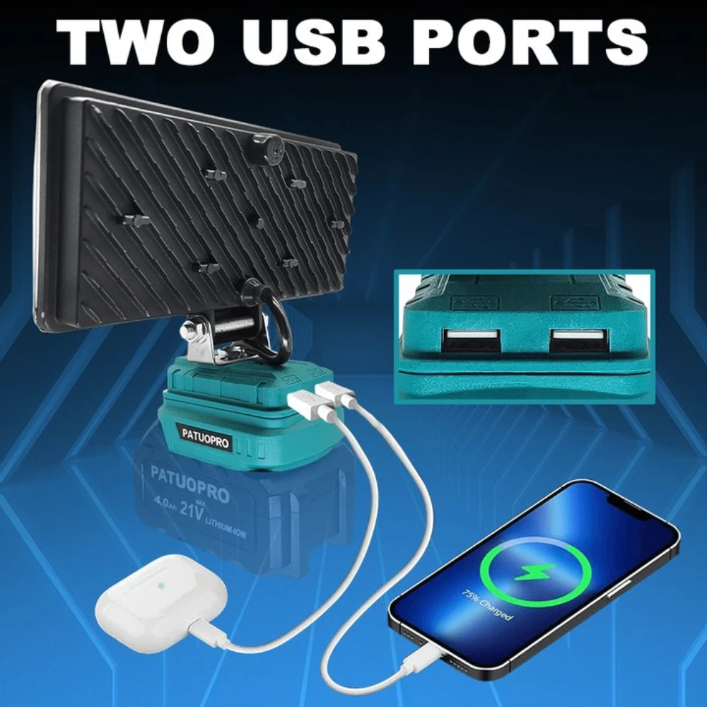 84 светодиодный беспроводной рабочий фонарь 8-дюймовый прожектор для работы на