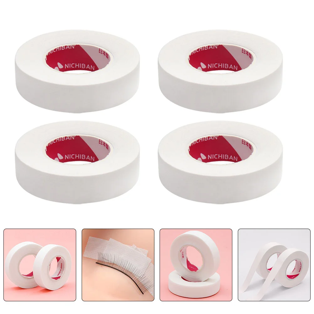 

8Rolls Salon Eyelash Tape Eyelash Isolation Pads Eye Beauty Supply White