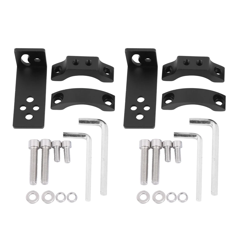 2Sets Universal Mount Tg11 Motorcycle Headlight Bracket Tube Fork Spotlight Holder Clamp for Cafer Racer Chopper Ect |