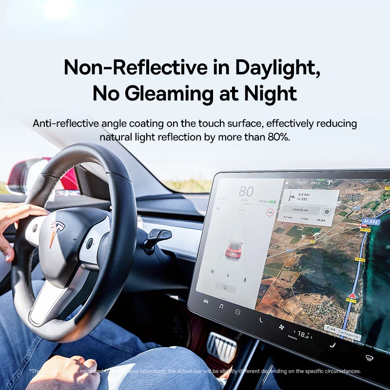 Защитная пленка для сенсорного экрана Tesla Model 3 S X Y 15/17 дюйма из закаленного стекла