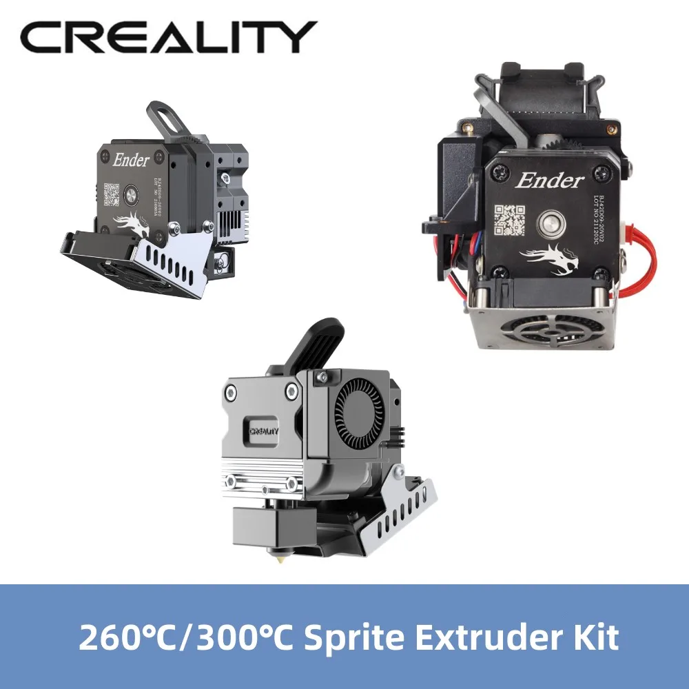 CREALITY Ender-3 S1/Ender-3 S1 Pro Sprite Extruder Pro 300℃ High Temperature Printing All Metal Design 3.5 :1 Gear Ratio loading=lazy