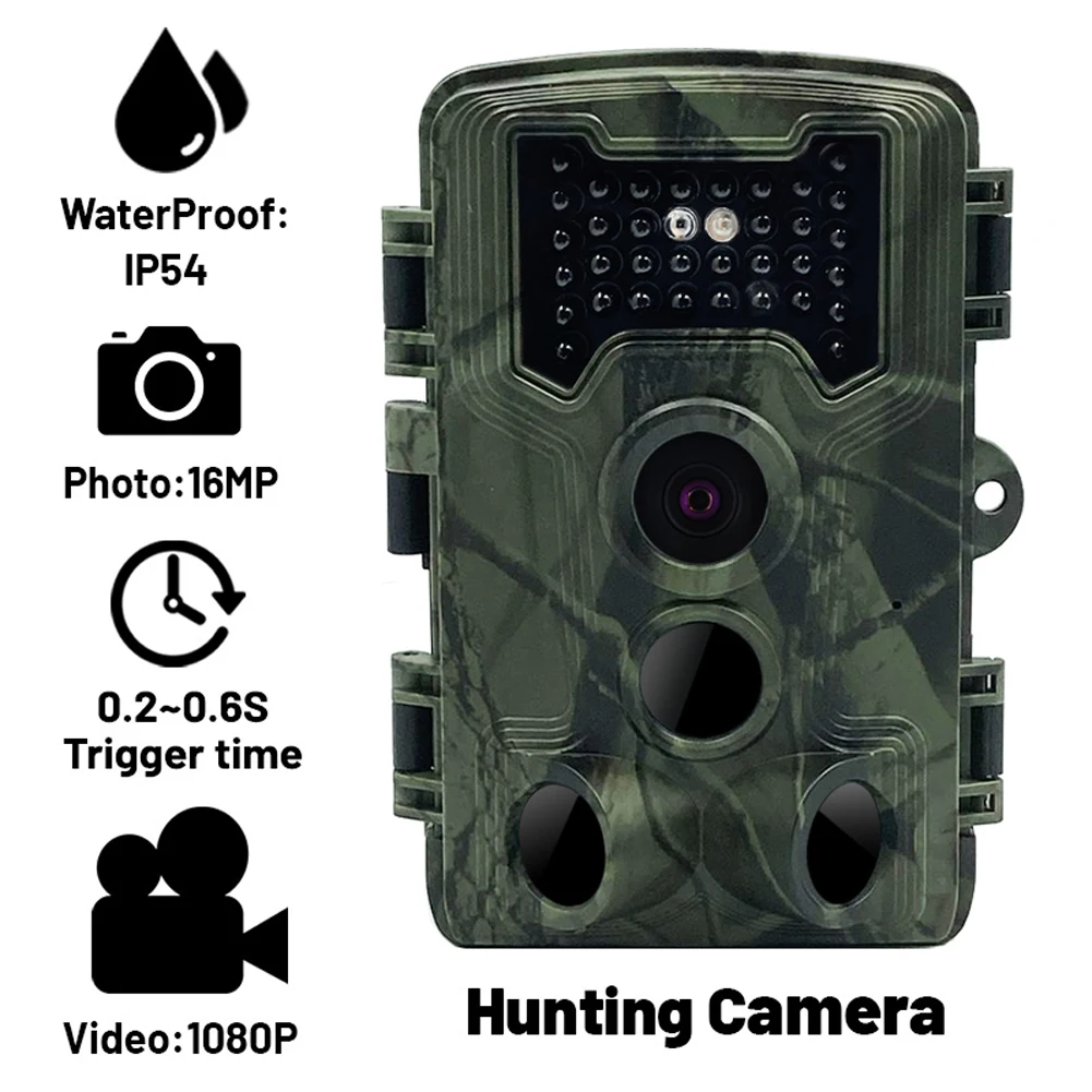 

16MP 1080P Day Night Photo Video Taking Camera Multi-function Outdoor Huntings Animal Observation House Monitoring Camera IP54