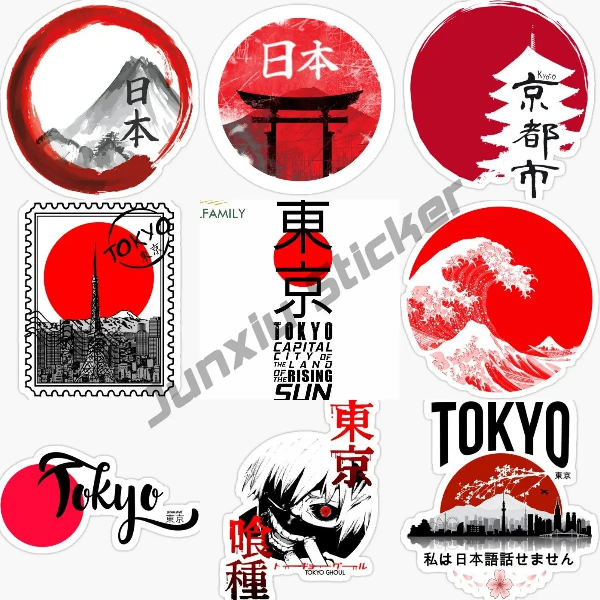 

Japanese Tokyo JDM Slap Decal JAPAN TOKYO Sticker Funny Car Stickers Vinyl Motorcycle Waterproof Caravan Accessoires