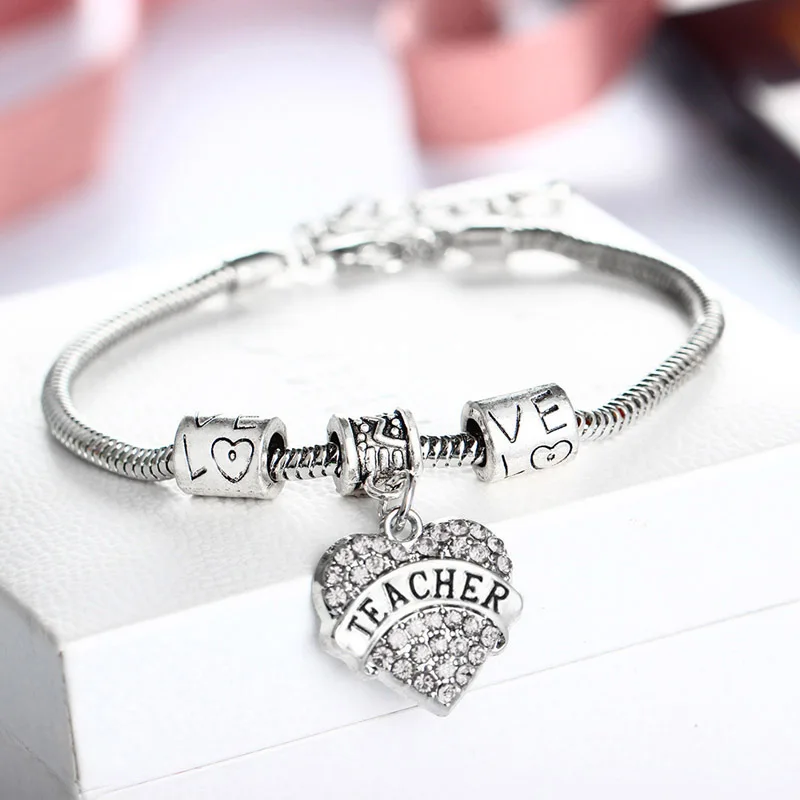 Браслет для семьи друзей сердца цепочки браслет Очаровательная цепочка мамы