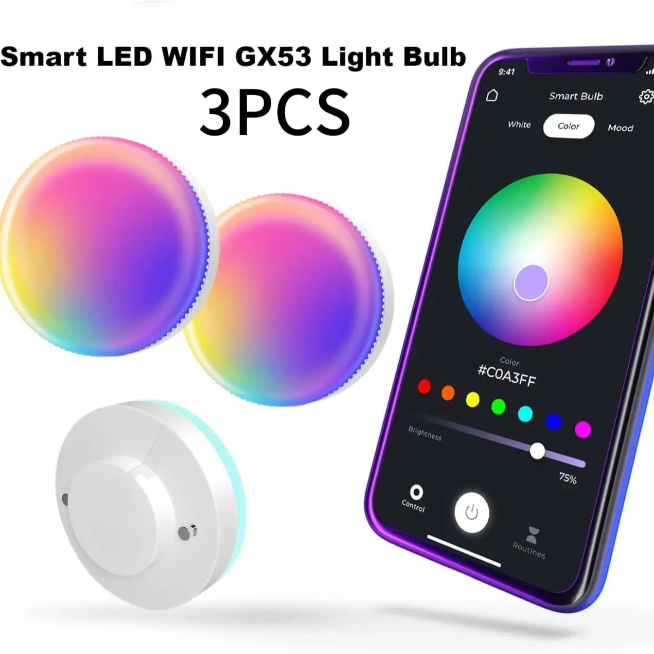 

Светодиодная лампа GX53 Philips Hue FPFL01 220В
