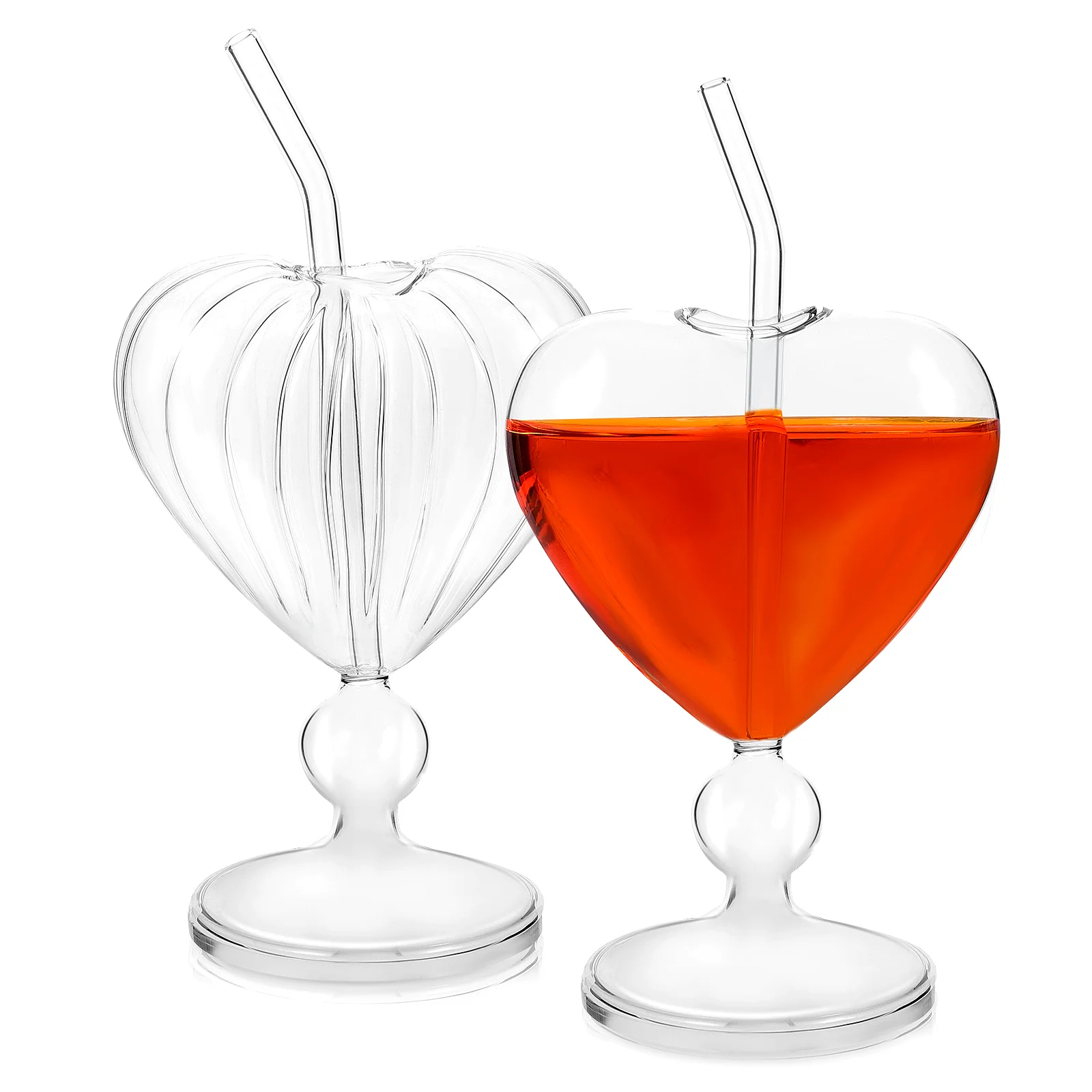 

2 Pcs Unique Party Wedding Heart Shaped Glasses Heart Shaped Drinking Glasses Heart Shaped Shot Glasses Heart Glasses