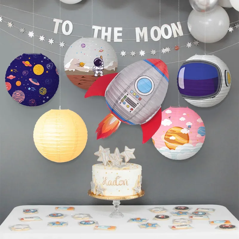 Бумажные фонарики 