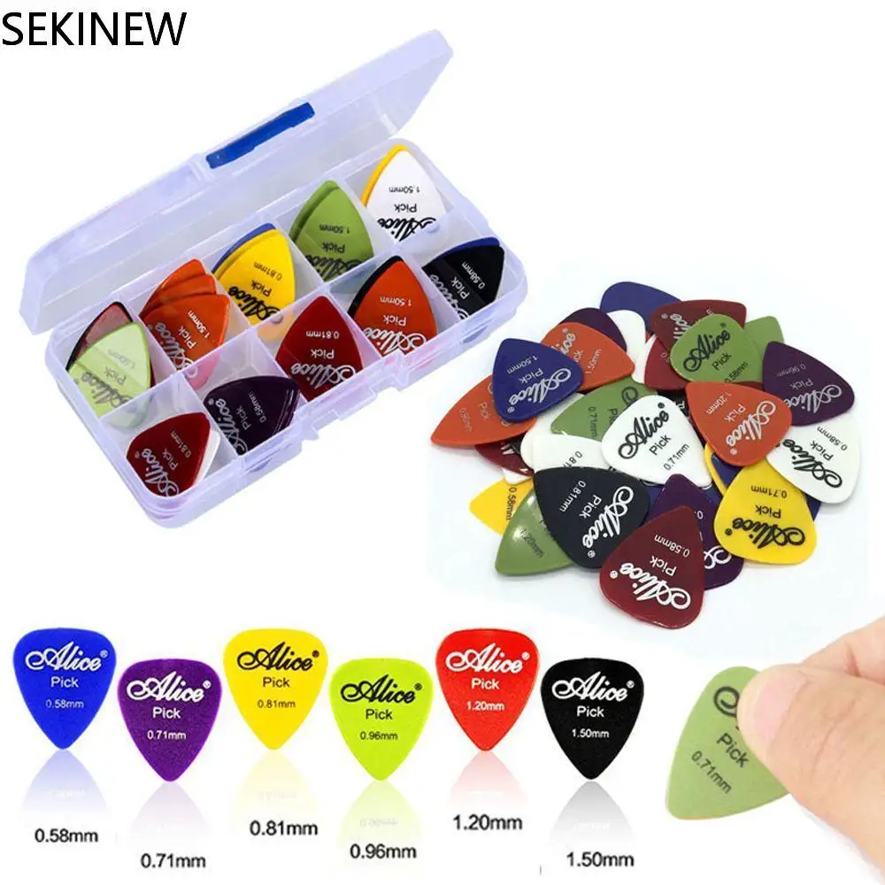 1 коробка медиаторов для гитары акустический Электрический медиатор басов