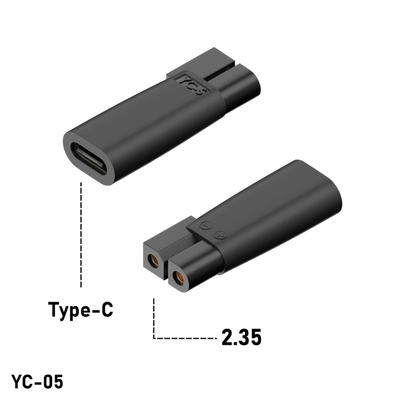 Фото Зарядное устройство USB Type-C, 6 шт., адаптер питания для бритья №5
