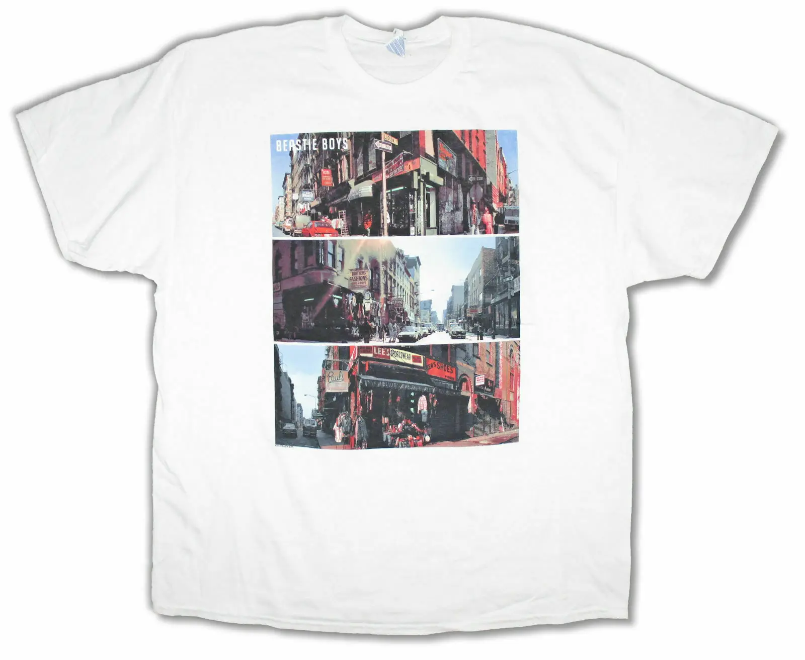 

Beastie Boys Ludlow Street Mens White T Shirt New