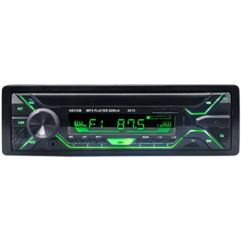 

12V 24V car media car bt usb radio for truck van lorry 7 color backlights phone charging usb