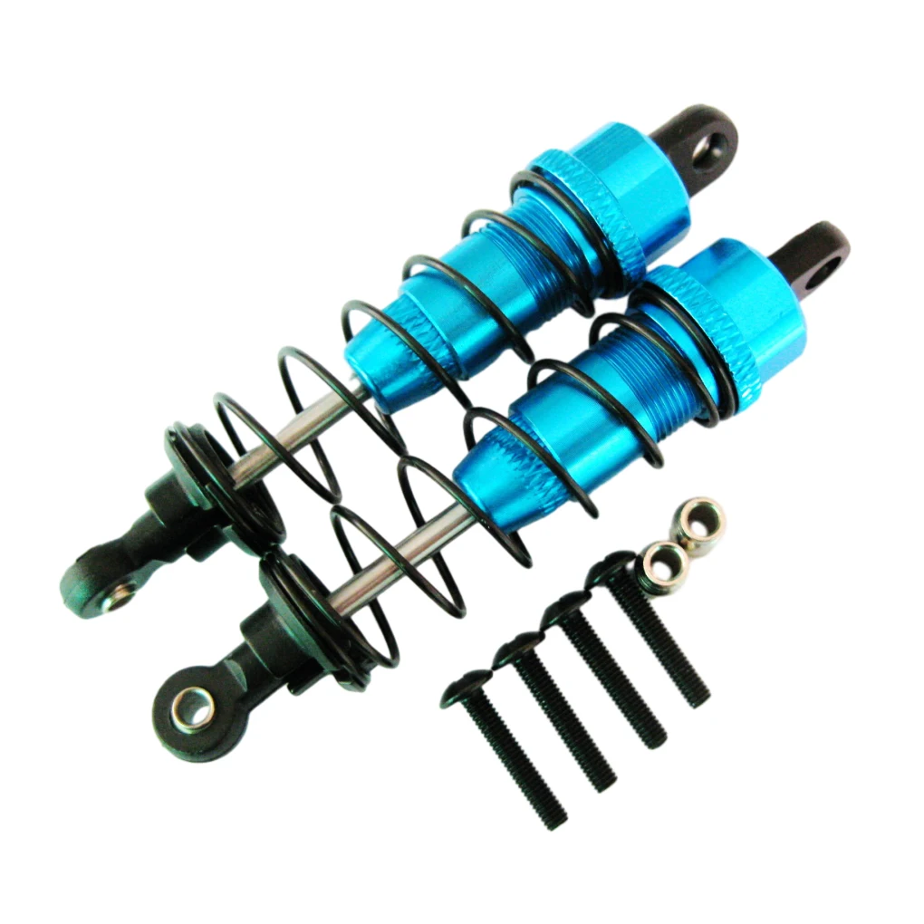 

2PCS Aluminum Alloy Front Shock Absorber Assembled Replacement For 1/10 WL toys K949 RC Car K949-010 Upgrade Parts
