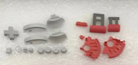 Сменный пластиковый набор кнопок для Nintendo Switch Lite, консоль, чехол Корпус, кнопки ZL ZR LR, 5 цветов